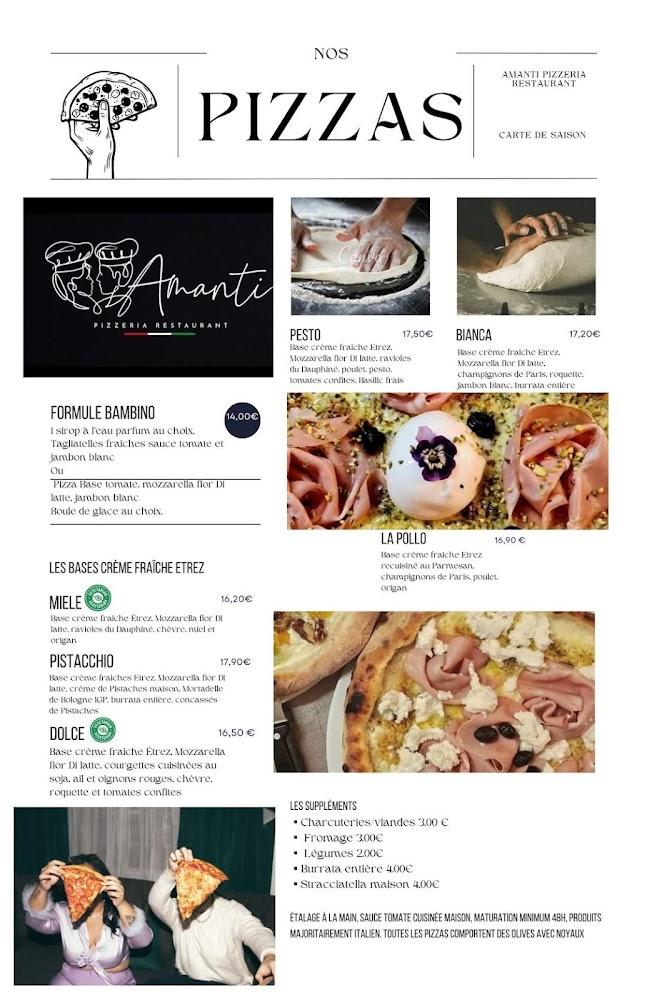 Amanti Pizzeria Restaurant - Menu Image 3